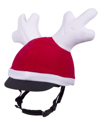 QHP obal přes helmu Christmas Red