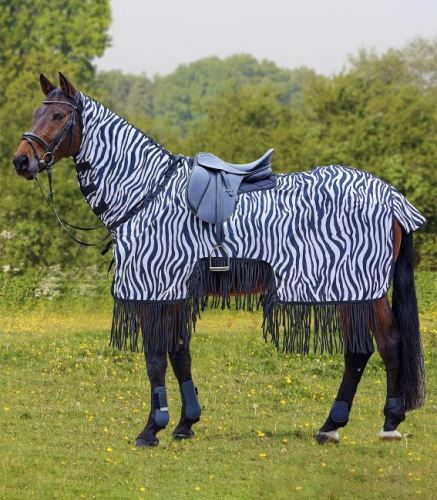 Jezdecká deka proti hmyzu ZEBRA