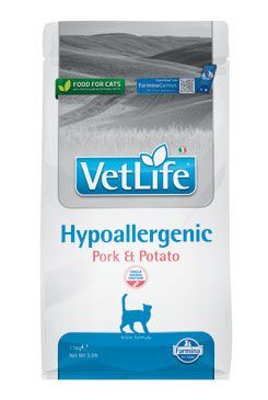 Vet Life Natural CAT Hypo Pork & Potato 1,5kg