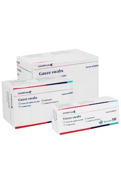 Kompres gáza 10x10cm Sterilní 12v. 25x2ks CVET