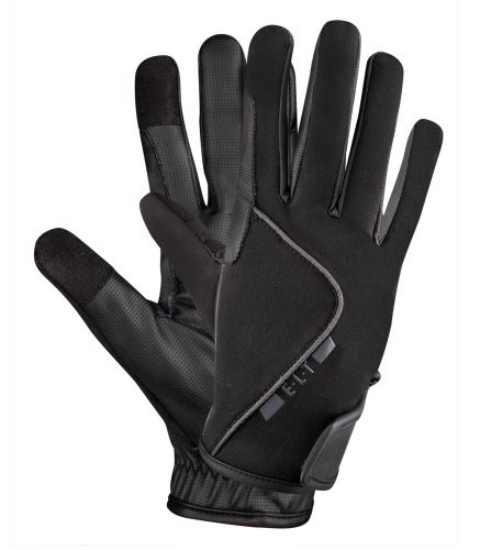Jezdecké rukavice ELT Maxim - pánské - černé