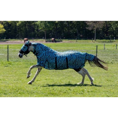 Deka proti hmyzu s krkem -Zebra Aqua-