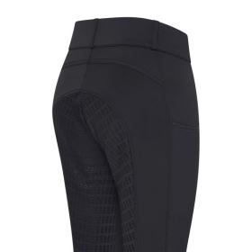 Jezdecké legíny se silikonovým sedem IRH Basic Glam Black (2)