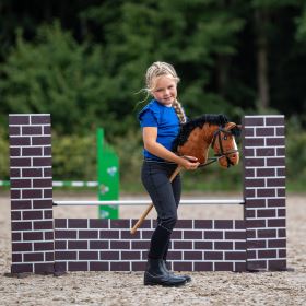 QHP bezudidlová uzdečka pro Hobby horse Black (4)