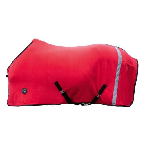 Odpocovací deka -Reflection- červená