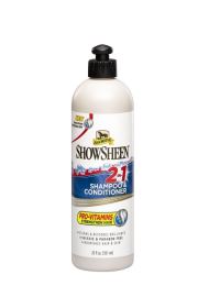 Absorbine ShowSheen 2v1 Šampon s kondicionérem, láhev 591 ml Absorbine ShowSheen 2v1 Šampon s kondicionérem, láhev 591 ml