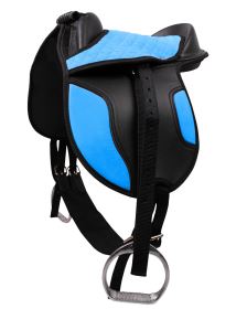 QHP Shetland saddle Blue Shet