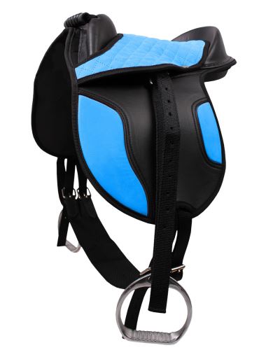 QHP Shetland saddle Blue Shet