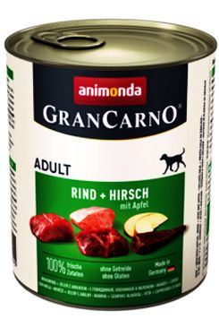 Animonda GRANCARNO konz. ADULT jelen/jablko 800g