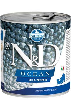 N&D DOG OCEAN Puppy Codfish & Pumpkin 285g