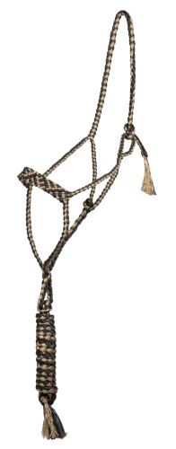 Pool's pletená ohlávka ROPE HALTER s vodítekm