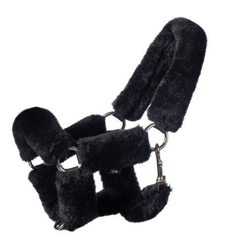 HKM ohlávka s beránkem Hobby Horsing - černá