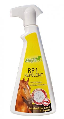Stiefel Repelent RP1 pro koně a jezdce, lahvička s rozprašovačem 75 ml