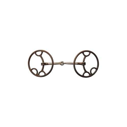 Westernové udidlo Metalab leštěné, 12,5cm
