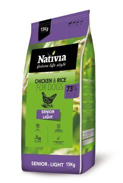 Nativia Dog Senior&Light 3kg