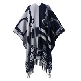 Poncho HV Polo Shelly Navy (1)