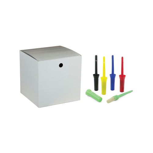 Box s 24 štětci na kopyta AmaHorse