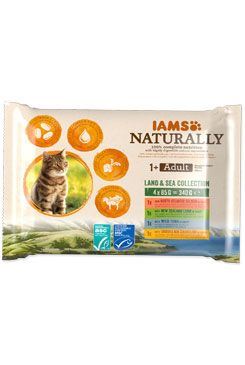 Iams Cat mix masa v omáčce multipack 4x85g