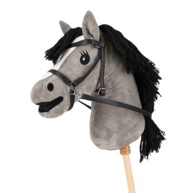 QHP bezudidlová uzdečka pro Hobby horse Black QHP bezudidlová uzdečka pro Hobby horse Black