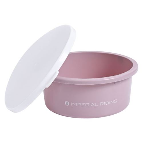 Kýbl na krmení s víkem 2L IRH Basic Mauve