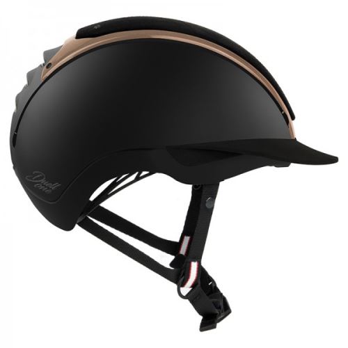Casco jezdecká helma DUELL ONE bronz