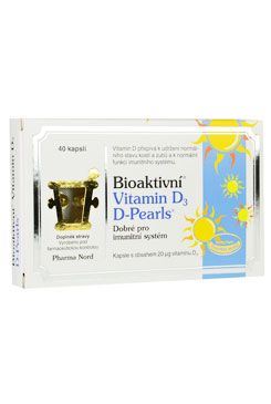 Bioaktivní Vitamin D3 D Pearls 40cps