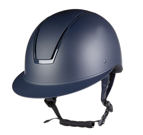 Jezdecká helma -Lady Shield- tm.modrá/tm.modrá