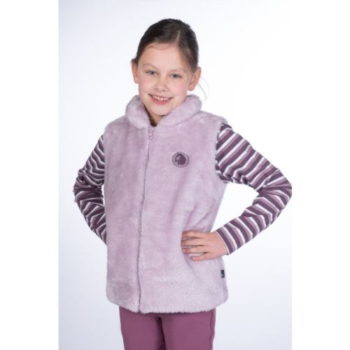 Dětská vesta z Teedy fleecu -Alva-  světle fialová