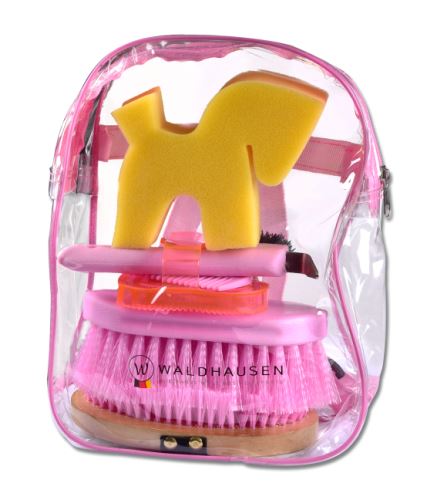 Dětský batůžek s čištěním - růžová