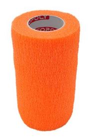 Obinadlo elast. CoPoly 10cm x 4,5m oranžová NEON Obinadlo elast. CoPoly 10cm x 4,5m oranžová NEON