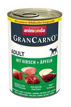 Animonda pes GRANCARNO konz. ADULT jelen/jablko 400g