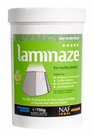 NAF Laminaze, krmný doplněk pro koně se sklony ke schvácení, kyblík 750g NAF Laminaze, krmný doplněk pro koně se sklony ke schvácení, kyblík 750g