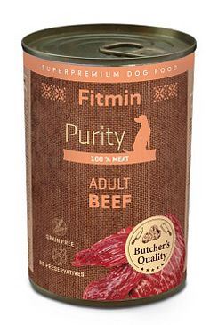 Fitmin dog Purity tin konzerva beef 400g