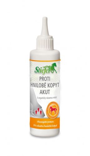 Stiefel Proti hnilobě kopyt akut s organicky vázanou mědí, lahvička 125ml