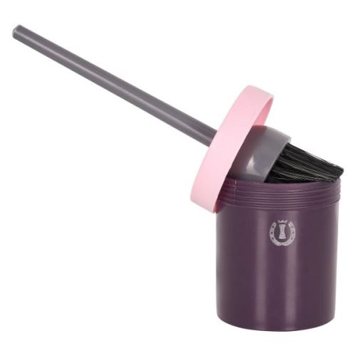 Štětec na kopyta v obalu IRH Rose-bordeaux-silver
