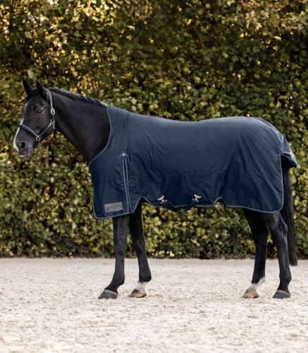 Waldhausen Výběhová deka ARCTIC, 600D, High Neck, 100 g - noční modrá