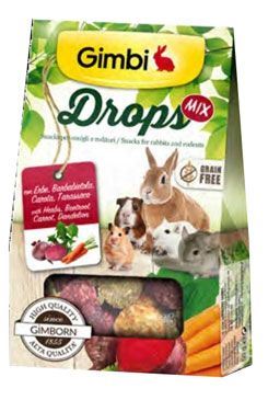 Gimbi Drops Grain Free pro hlodavce mix 50g