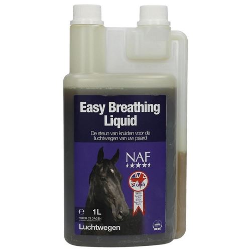 NAF Easy breathing liquid pro zklidnění dýchacích cest, láhev s dávkovačem 1000 ml