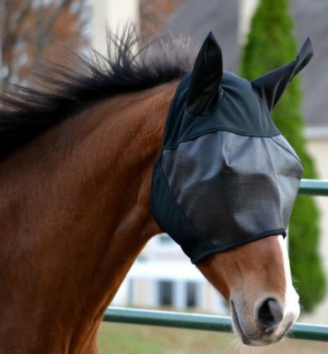 Absorbine Ultrashield EX maska proti hmyzu s ušima a prodloužením na nos velikost horse