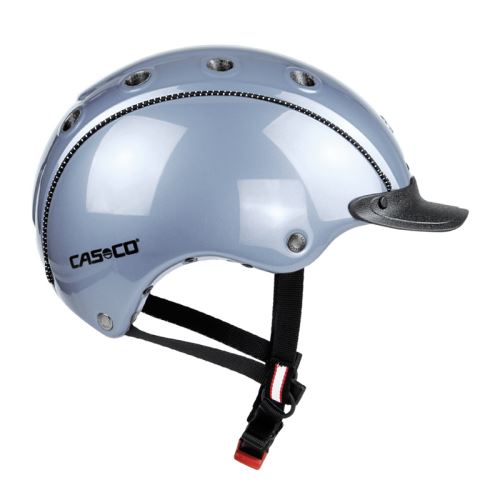 Jezdecká ochranná helma Casco CHOICE Turnier modro/šedá 52-56 cm