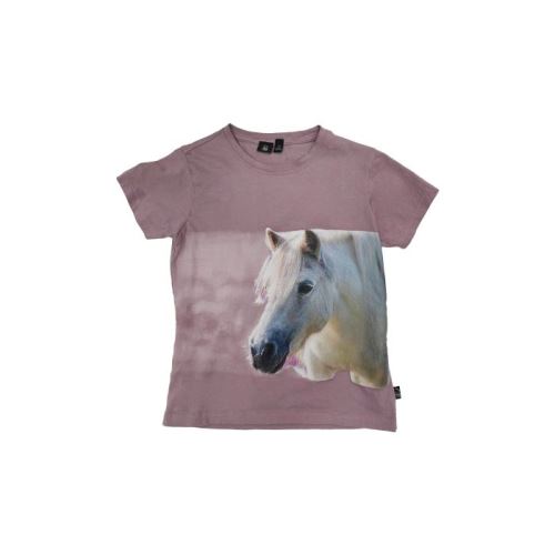 Dětské tričko s potiskem -Alva- světle fialové