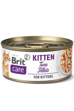 Brit Care Cat konz Fillets Kitten Tuna 70g