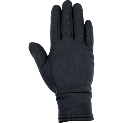 Jezdecké rukavice -Polar- s fleecovou podšívkou černé