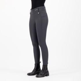 Jezdecké legíny HV Polo Favourite, Full grip - Zinc Grey (4)