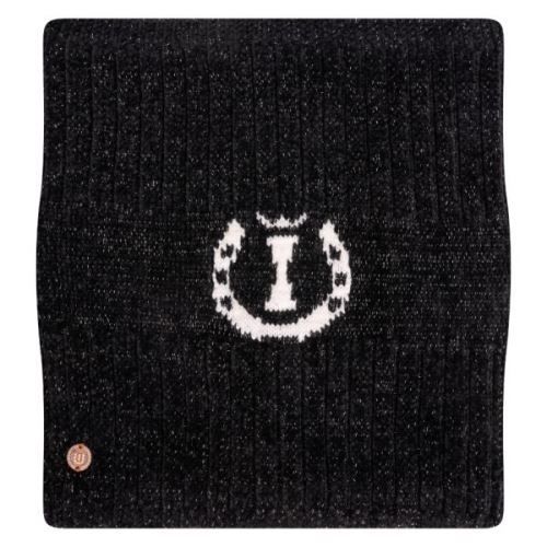 Šátek IRH Dusty Star Velvet Black, široký