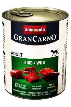 Animonda GRANCARNO konz. ADULT hovězí/zvěřina 800g