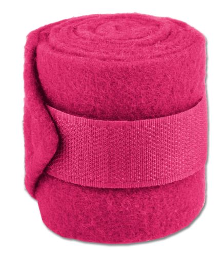 Fleece bandáže pro minishetty - růžové 4ks