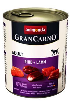 Animonda GRANCARNO konz. ADULT hovězí/jehněčí 800g