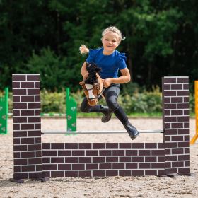 QHP bezudidlová uzdečka pro Hobby horse Black (5)