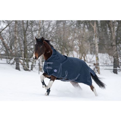 Výběhová deka highneck -Starter- 300g tmavě modrá